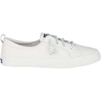 Scarpe Sperry Crest Vibe Leather - Sneakers Donna Bianche, Italia IT 041A